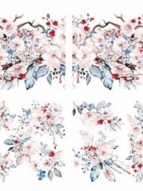 Almost 4 NEW Belles & Whistles Bohemian Wedding Transfer FIFTEEN Sheets Total